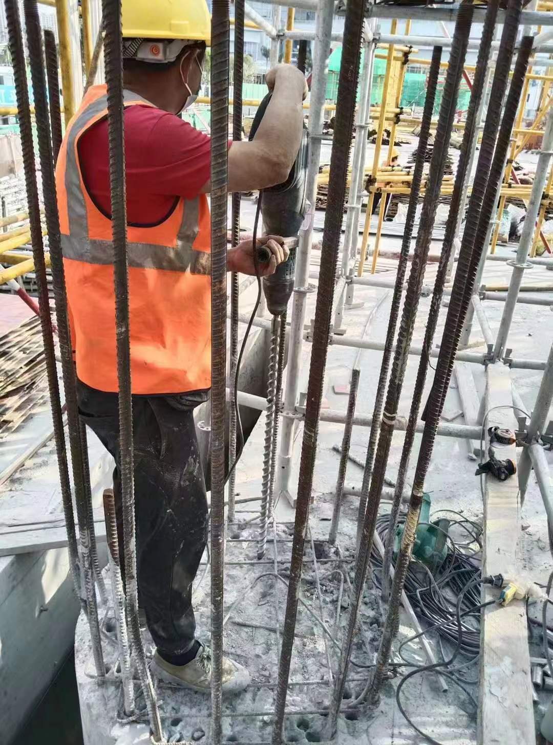 喀什增大截面法加固框架柱施工方案